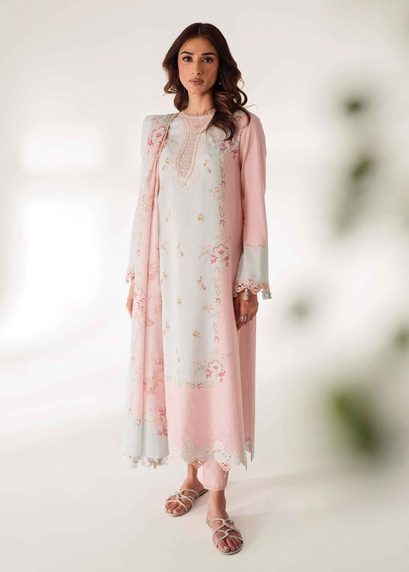Qalamkar Q Prints Pakistani Unstitched Dress | Code7